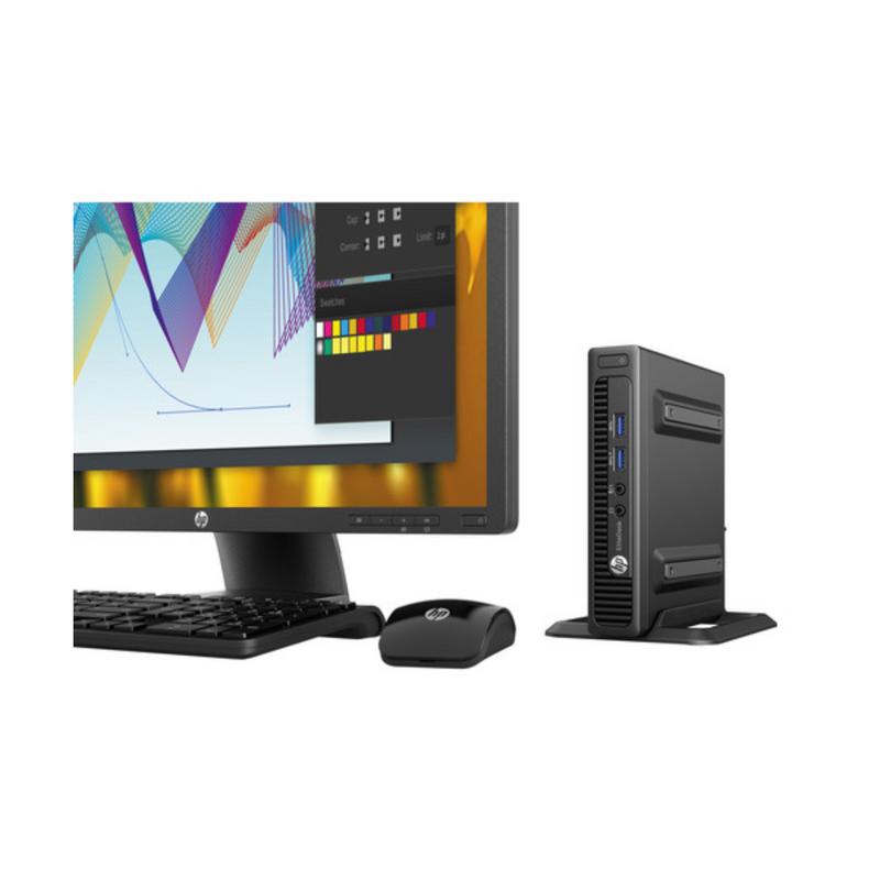 Load image into Gallery viewer, HP ProDesk 800 G1, Mini Desktop, Intel core i7-4765T, 2.0GHz, 8GB RAM, 256GB SSD, Windows 10 Pro - Grade A Refurbished
