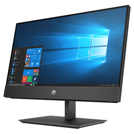 HP ProOne 600 G4, todo en uno, 21,5", Intel Core i5-8500T, 2,1 GHz, 16 GB de RAM, unidad de estado sólido de 256 GB, Windows 11 Pro, grado A reacondicionado - EE