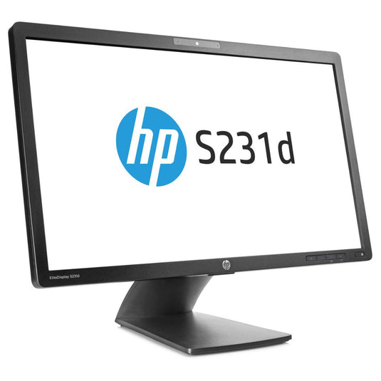 HP EliteDisplay S231D, 23", 16:9 IPS Monitor - Grade A Refurbished