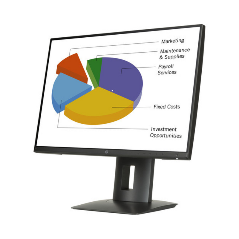 Load image into Gallery viewer, HP EliteDisplay Z24n, 23.8&quot;, 16:10  Narrow Bezel IPS Monitor - Grade A Refurbished
