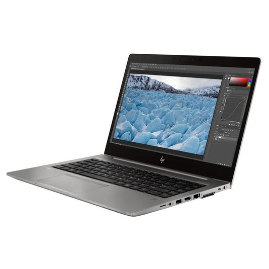 Estación de trabajo móvil HP ZBook 14u G6, 14", Intel Core i7-8565U, 1,8 GHz, 16 GB de RAM, 512 GB M2 SATA SSD, Windows 10 Pro - Grado A reacondicionado
