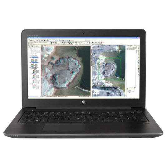 Estación de trabajo móvil HP ZBook 15 G3, 15,6", Intel Core i7-6700HQ, 2,60 GHz, 16 GB de RAM, 256 GB SSD, Windows 10 Pro - Grado A reacondicionado