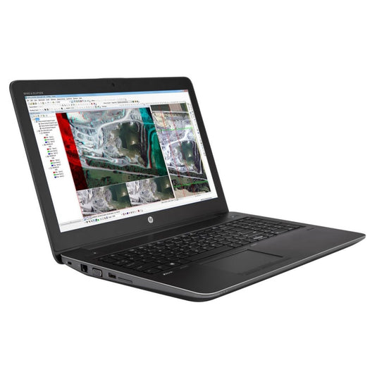 HP ZBook 15 G3 Mobile Workstation, 15.6", Intel Core i7-6700HQ, 2.60GHz, 16GB RAM, 256GB SSD, Windows 10 Pro - Grade A Refurbished