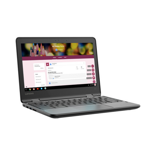 Lenovo Chromebook Bundle includes Lenovo 300e G2 Chromebook, Google EDU License,  Chrome OS, 3-year Warranty & ADP,  Grade-A - EE