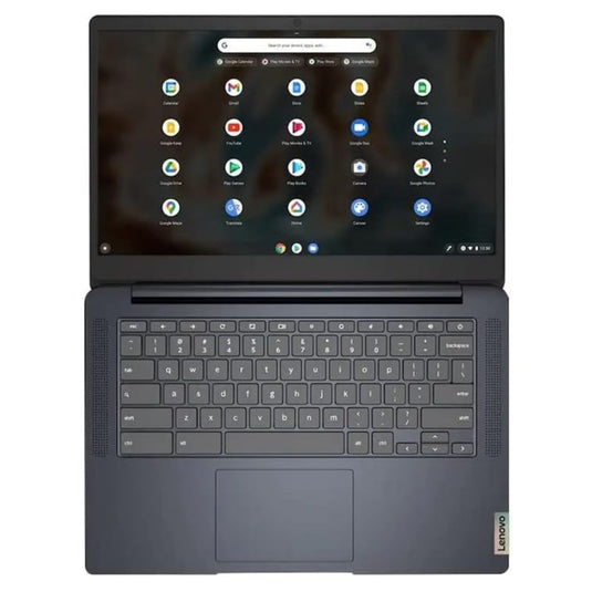 Lenovo IdeaPad3 Chromebook, 14", MediaTek MT8183, 2.0GHz, 4GB RAM, 64GB eMMC, Chrome OS, Abyss Blue - Brand New