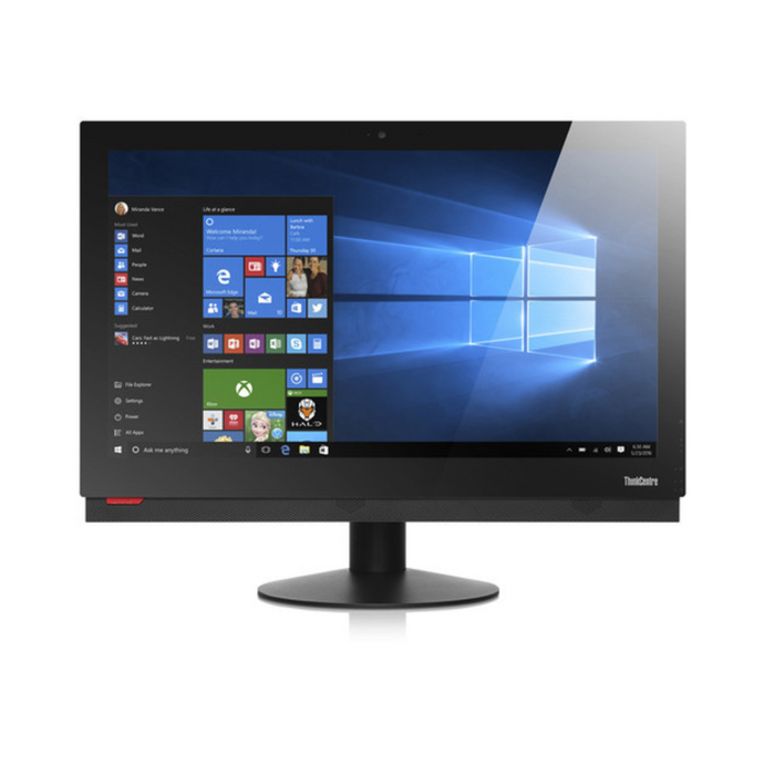 Lenovo ThinkCentre M910Z All-In-One, 23.8 inch, Intel Core i5-7500T, 2.70GHZ, 16GB RAM, 256GB SSD, Windows 11 Pro - Grade A Refurbished