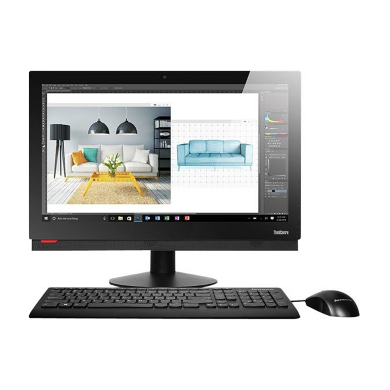 Load image into Gallery viewer, Lenovo ThinkCentre M910Z All-In-One, 23.8 inch, Intel Core i5-7500T, 2.70GHZ, 8GB RAM, 256GB SSD, Windows 10 Pro - Grade A Refurbished
