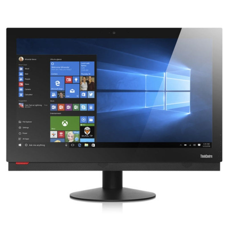 Load image into Gallery viewer, Lenovo ThinkCentre M910Z All-In-One, 23.8 inch, Intel Core i7-7700, 3.6GHZ, 16GB RAM, 256GB Solid State Drive, Windows 10 Pro - Grade A Refurbished
