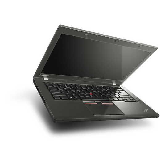 Lenovo ThinkPad T450, 14", Intel Core i5-5200U, 2,20 GHz, 8 GB de RAM, 256 GB SSD, Windows 10 Pro - Grado A reacondicionado