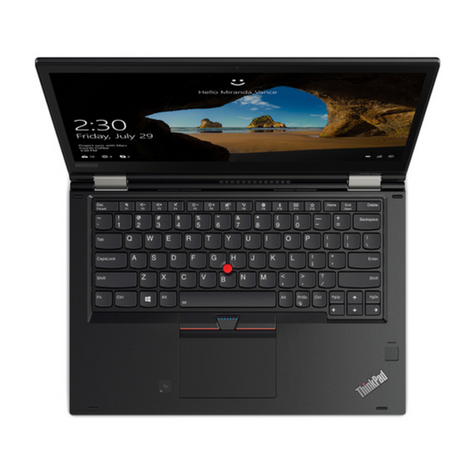 Lenovo ThinkPad X380, 13.3" Touch Screen, Intel Core i5-8350U, 1.7GHz, 16GB RAM, 256GB SSD, Windows 11 Pro- Grade A Refurbished