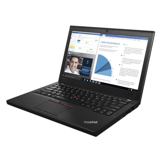 Lenovo ThinkPad X260, 12,5", Intel Core i5-6200U, 2,3 GHz, 8 GB de RAM, 256 GB SSD, Windows 10 Pro - Grado A reacondicionado