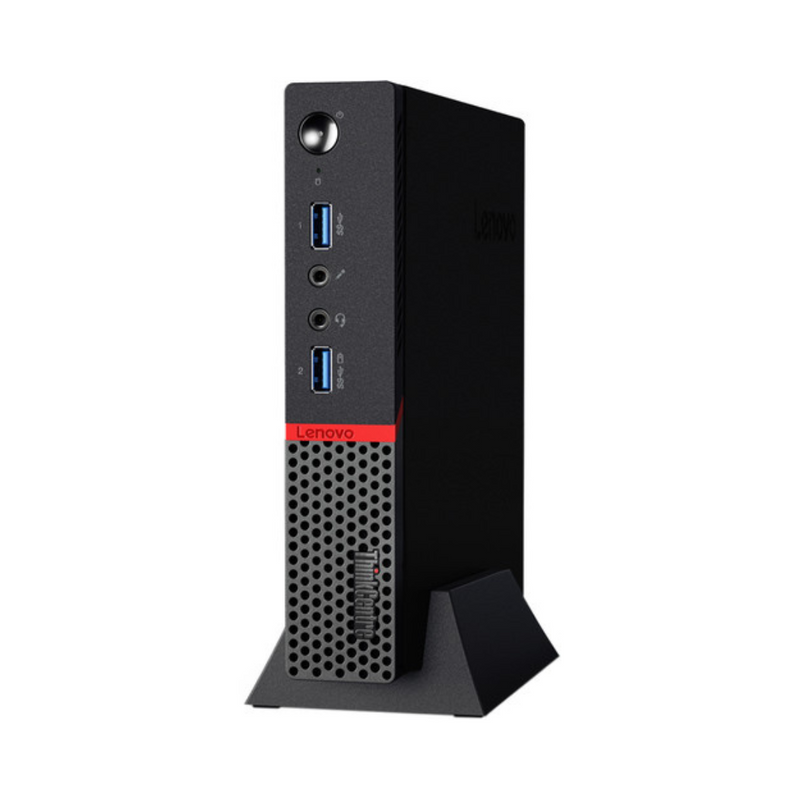 Load image into Gallery viewer, Lenovo ThinkCentre M715Q, Tiny Desktop, AMD PRO-A10-7350B, 2.10 GHz, 32GB RAM, 1TB SSD, Windows 10 Pro - Grade A Refurbished
