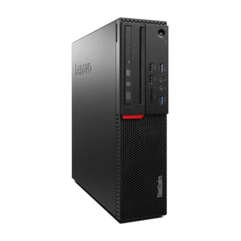 Load image into Gallery viewer, Lenovo ThinkCentre M900, SFF Desktop Bundled with Dual Monitor 2 x  22&quot; LCD, Intel Core i5-6500, 3.2GHz, 8GB RAM, 256GB SSD, Windows 10 Pro-  Grade A Refurbished
