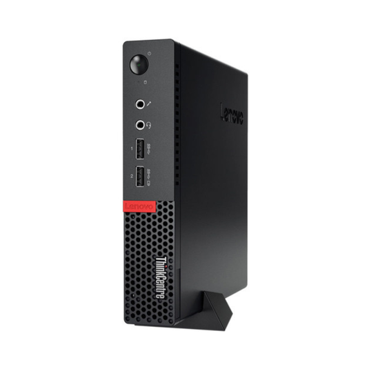 Lenovo ThinkCentre M910q Tiny Desktop, Intel Core i7-6700T, 2.8GHz, 32GB RAM, 1TB SSD, Windows 10 Pro - Grade A Refurbished