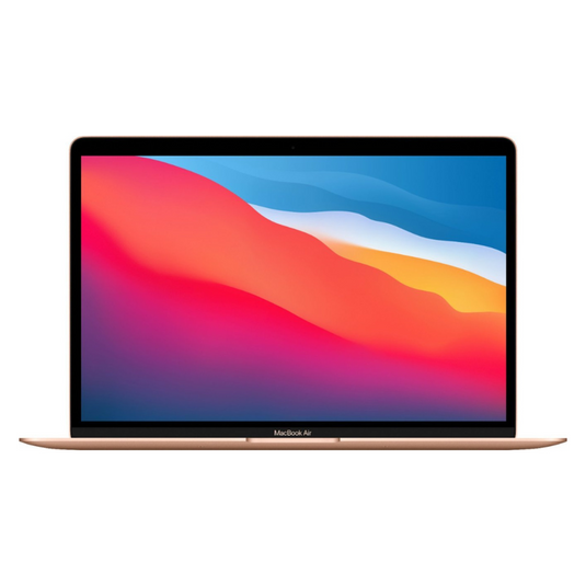 Apple MacBook Air M1 Chip 8-core 256GB SSD 8GB 13.3" (2560x1600) Retina Display MacOS Big Sur 11.0 GOLD Backlit Keyboard MGND3LL/A