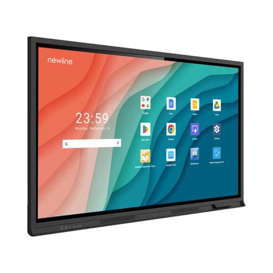 Newline 65” TT-6524QPRO, Interactive Display, Certified Google Integration - Brand New - EE