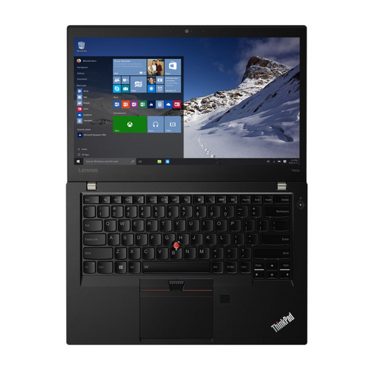 Lenovo ThinkPad T460S, 14", Intel Core i7-6600U, 2,6 GHz, 8 GB de RAM, 256 GB SSD, Windows 10 Pro - Grado A reacondicionado