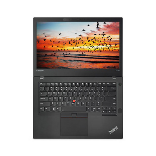 Lenovo ThinkPad T470, 14", Intel Core i5-6300U, 2.4 GHz, 8GB RAM, 256GB SSD, Windows 10 Pro - Grade A Refurbished