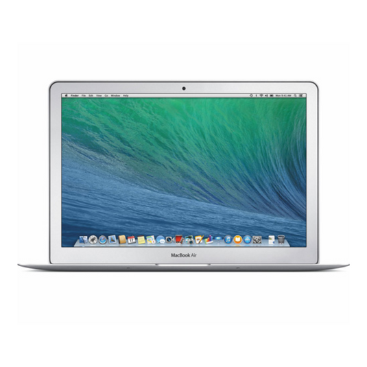Apple MacBook Air A1466, 13,3", Intel core i5-4260U, 1,4 GHz, 4 GB de Ram, 128 GB SSD, MAC O/S - Grado B reacondicionado