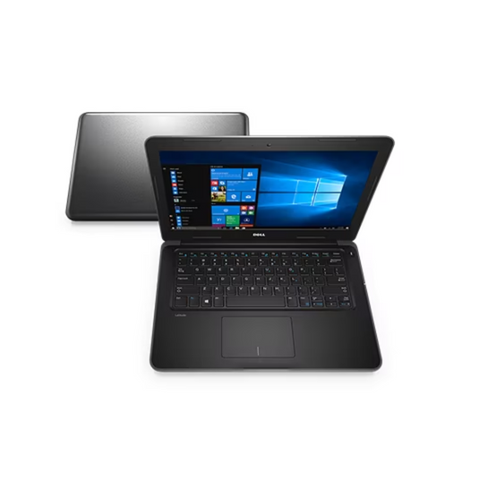 Dell Latitude 3380, pantalla táctil de 13,3", Intel i3-6006U, 2,0 GHz, 8 GB de RAM, 256 GB, SSD, Windows 10 Pro - Grado A reacondicionado