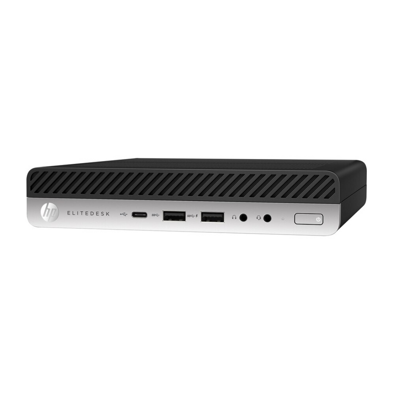 Load image into Gallery viewer, HP EliteDesk 800 G5, Mini Desktop, Intel Core i7-9500T, 2.2GHz, 32GB RAM, 512GB SSD, Windows 11 Pro - Grade A Refurbished-EE
