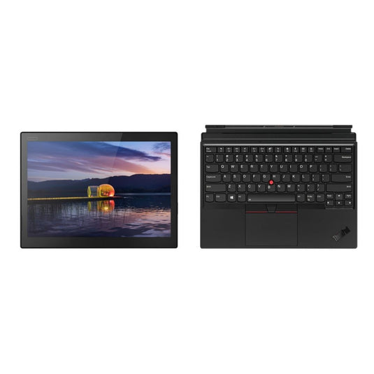 Tablet Lenovo ThinkPad X1, pantalla táctil de 13", Intel Core i5-8250U, 1,6 GHz, 8 GB de RAM, 256 GB M2 SATA, teclado, Windows 10 Pro - Grado A reacondicionado