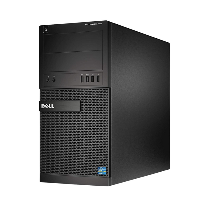 Dell OptiPlex XE2, Tower Desktop, Intel Core i7-4770S, 3.10GHz, 8GB RAM, 256GB SSD + 2TB HDD, DVD-RW, Windows 10 Pro - Grade A Refurbished