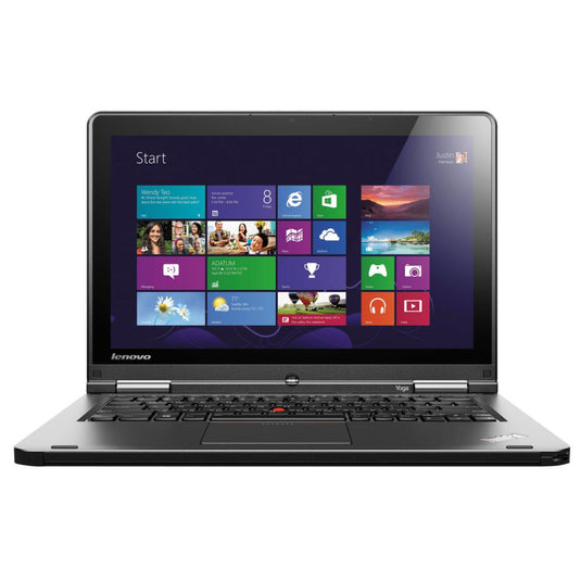 Lenovo ThinkPad Yoga S1, 12.5", Intel i5-4300U, 2.90GHz, 8GB RAM, 256GB SSD, Windows 10 Pro - Grade A Refurbished 