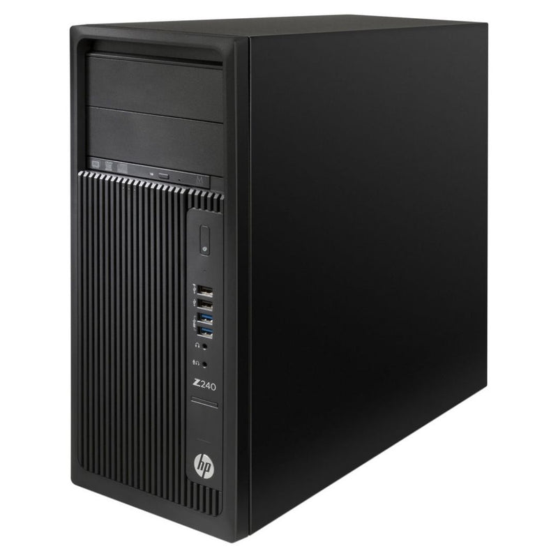 Load image into Gallery viewer, HP Z240, Tower Workstation, Intel Core i5-6500, 3.2GHz, 16GB RAM, 256GB SSD, Windows 10 Pro - Grade A Refurbished
