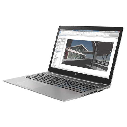 HP ZBook 15u G5 Mobile Workstation, 15.6", Touchscreen, Intel i7-8850H, 2.60GHz, 32GB RAM, 1TB SSD, Windows 10 Pro - Grade A Refurbished