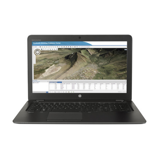 HP ZBook 15u G3 Mobile Workstation, 15.6", Intel Core i7-6500U, 2.50GHz, 16GB RAM, 256GB SSD, Windows 10 Pro - Grade A Refurbished