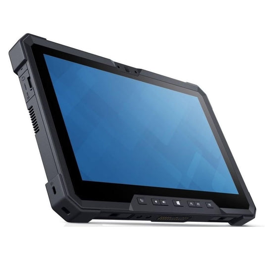 Dell Latitude 12 Rugged Tablet 7202, 11.6", Touchscreen, Intel Core M-5Y71, 1.2GHz, 8GB RAM, 256GB SSD, No Keyboard, Windows 10 Pro - Grade A Refurbished