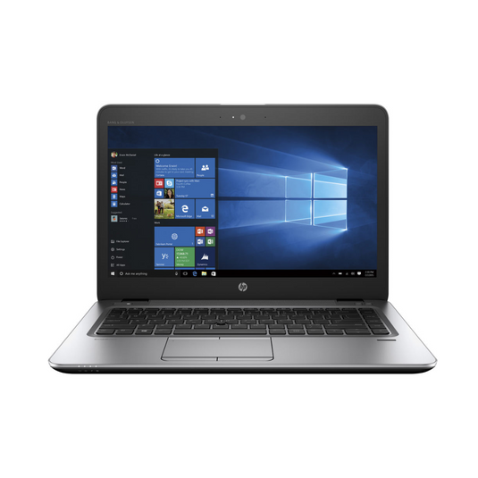 HP EliteBook 840 G4, 14", Intel Core i5-7200U, 2.5GHz, 16GB RAM, 256GB, SSD, Touchscreen, Windows 10 Pro - Grade A Refurbished