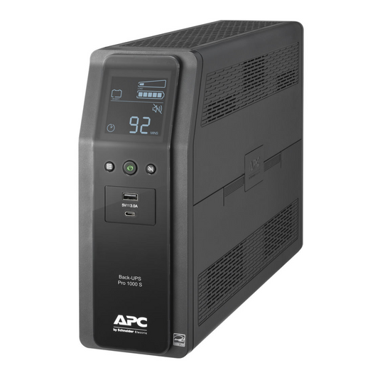 APC Back- UPS Pro BR 1000VA Respaldo de batería y protector contra sobretensiones (BR1000MS) - NUEVO