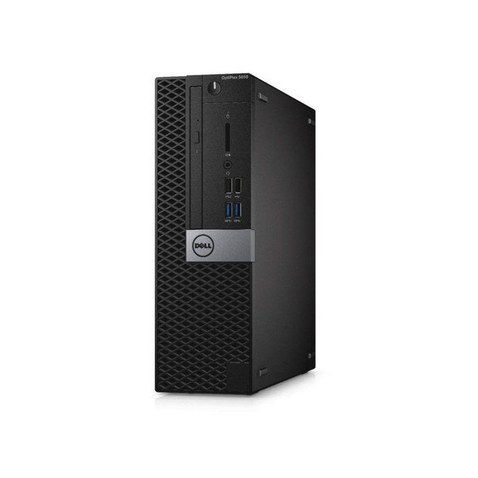 Dell OptiPlex 5050, computadora de escritorio de formato pequeño, Intel Core i5-6500, 3,2 GHz, 16 GB de RAM, SSD de 256 GB, Windows 10 Pro - Reacondicionada de grado A