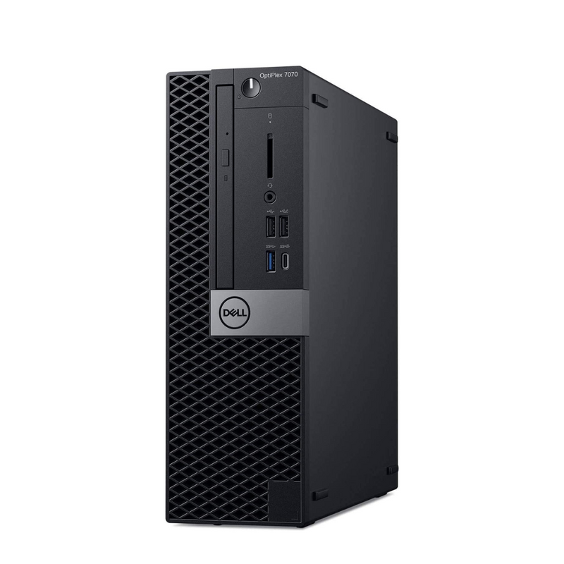Load image into Gallery viewer, Dell OptiPlex 7070, SFF bundled with a Dell 22&quot; LCD Monitor, Intel Core i5-9500, 3.0GHz, 16GB RAM, 512GB SSD, DVD-RW, Windows 10 Pro - Grade A Refurbished
