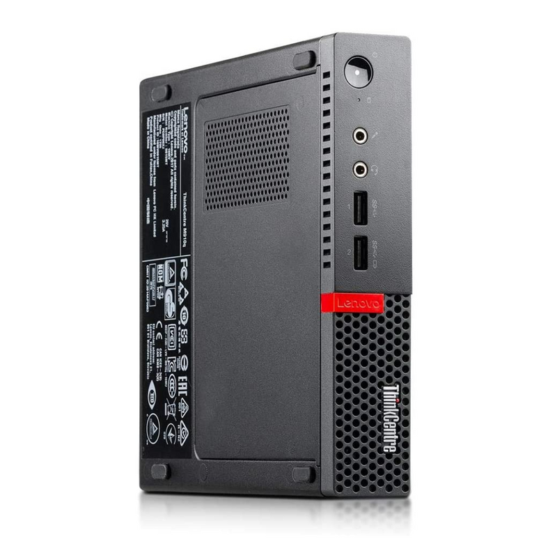 Load image into Gallery viewer, Lenovo ThinkCentre M910Q, Tiny Desktop,  Intel Core i7-6700T, 2.8GHz, 32GB RAM, 1TB Solid State Drive , Windows 10 Pro - Grade A Refurbished
