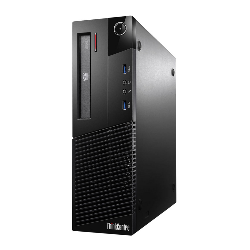 Load image into Gallery viewer, Lenovo ThinkCentre M93P Small Form Factor Desktop, Intel Core i5-4570T, 2.9 GHz, 8GB RAM, 256GB SSD,  Windows 10 Pro - Grade A Refurbished
