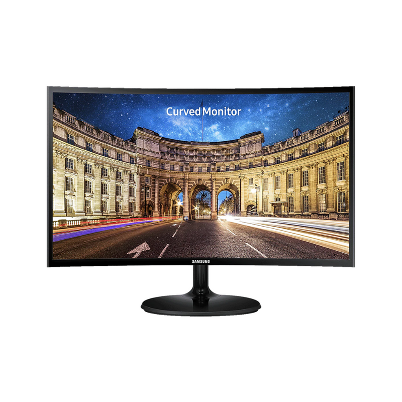 Load image into Gallery viewer, Samsung 27&quot; LC27F390 Curved Monitor 27&quot; (1920x1080) 4(GTG) ms 250cd/mÂ² 1800R AMD FreeSyncâ„¢ 3000:1 16:9 AC100-240V BLACK LATAM LC27F390FHLXZP
