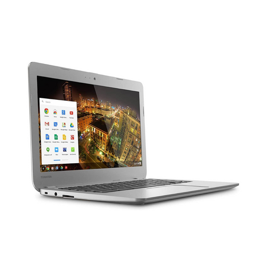 Chromebook Toshiba CB30, 13,3", Intel Celeron N2840, 2,16 GHz, 2 GB de RAM, 16 GB SSD, Chrome OS - Grado A reacondicionado