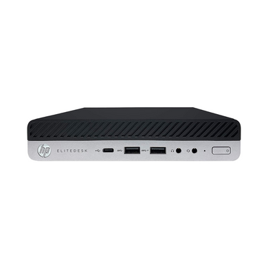 HP EliteDesk 800 G4, Mini Desktop, Intel core i7-8700T, 2.40GHz, 16GB RAM, 256GB SSD, Windows 10 Pro-Grade A Refurbished