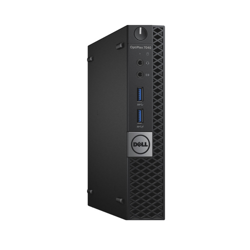DELL 7040 Micro Desktop, Intel Core i7-6700T 2.8GHz, 8GB RAM, 256 GB SSD, Windows 10 Pro - Grade A Refurbished